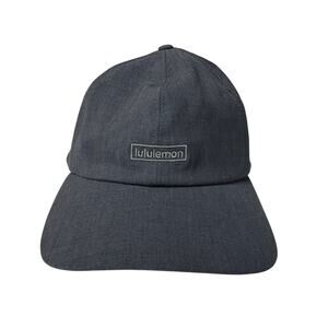 lululemon Baller Hat Black Adjustable Strapback Baseball Cap One Size